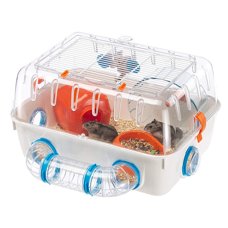 Ferplast Hamster Cage, 15.94 x 11.61 8.61 x 8.86 - Image 1